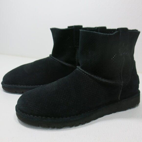 UGG Shoes - UGG Australia Classic Unlinned Mini Perforated Boots Women's Footwear Shoes 8